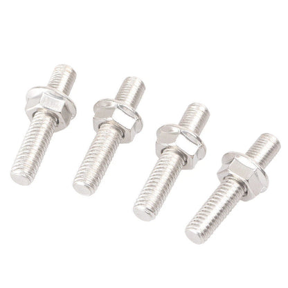 Exhaust Manifold Port Studs w/ Nuts Fit Harley Dyna Sportster Softail Touring US