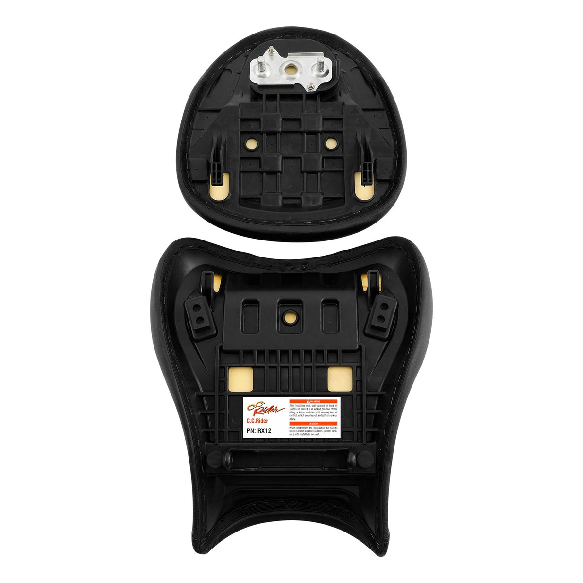 Rider Driver Passenger Seat Pillion Fit For Suzuki Hayabusa GSX1300R 08-20 Black