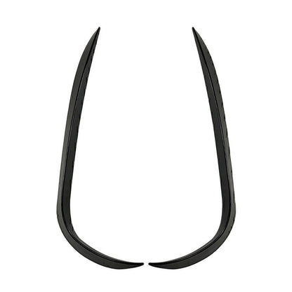 Carbon Fiber Black Front Bumper Lip Splitter Spoiler For  Benz GLB X247 20-21