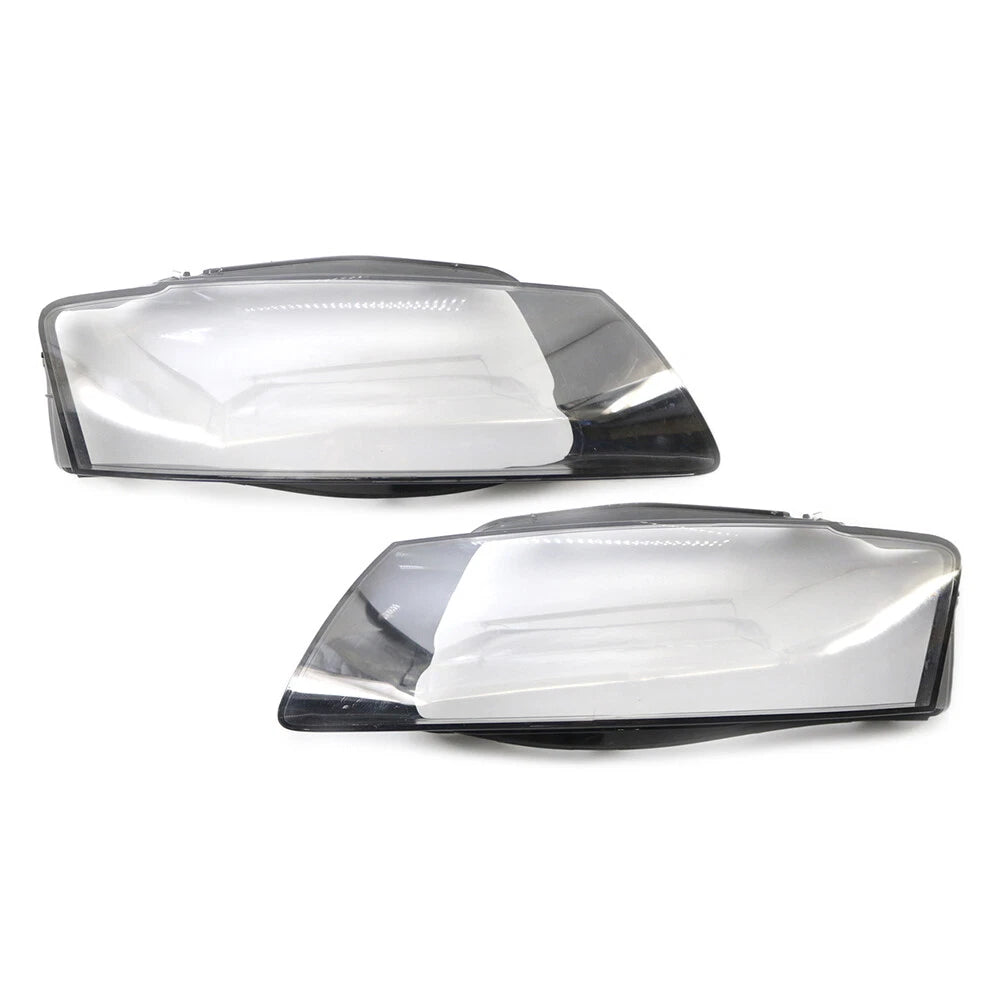 2ⅹ Front Headlight Headlamp Lens Cover Transparent For Audi A5 S5 RS5 2008-2012