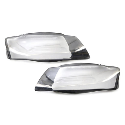 2ⅹ Front Headlight Headlamp Lens Cover Transparent For Audi A5 S5 RS5 2008-2012