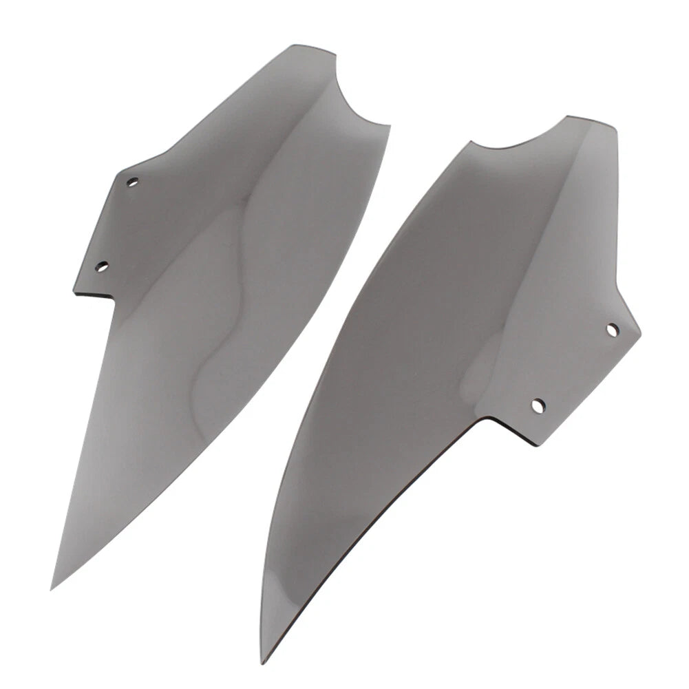 Side Windshield Windscreen Wind Deflector For BMW R18 B Bagger Smoke Motor