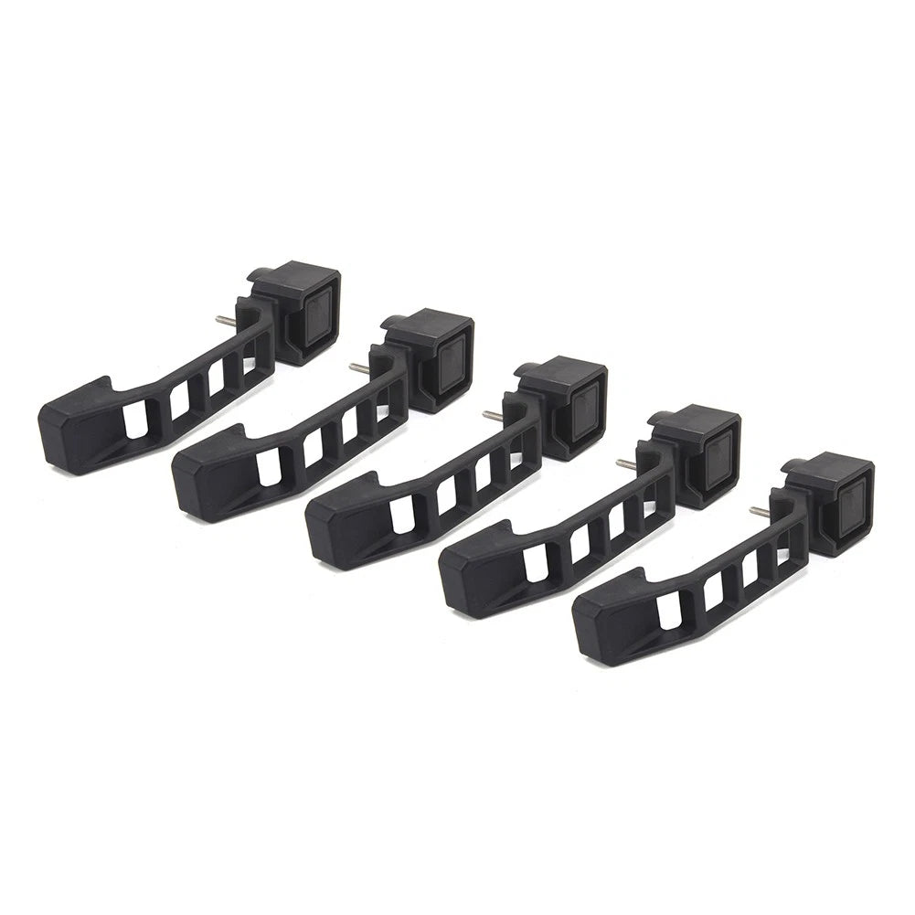 5Pcs Black Exterior Door Handles Set for Jeep Wrangler JK 2007-2017 2016 2015 14