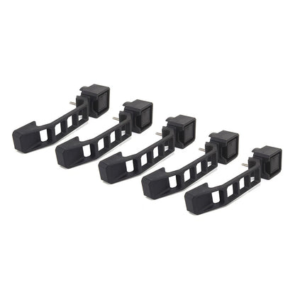 5Pcs Black Exterior Door Handles Set for Jeep Wrangler JK 2007-2017 2016 2015 14