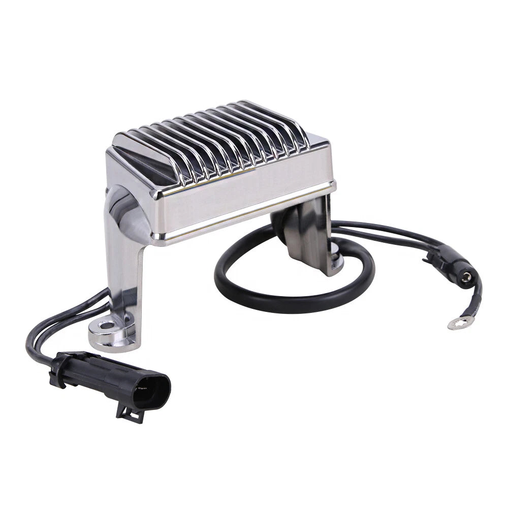 Chrome Voltage Regulator Rectifier For Harley 2004 2005 FLT FLH MODELS 74505-04