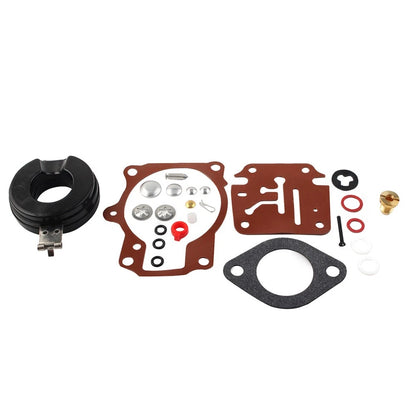 Carburetor Carb Rebuild Repair Kit For Johnson Evinrude 18/20/25/28/30/40 HP