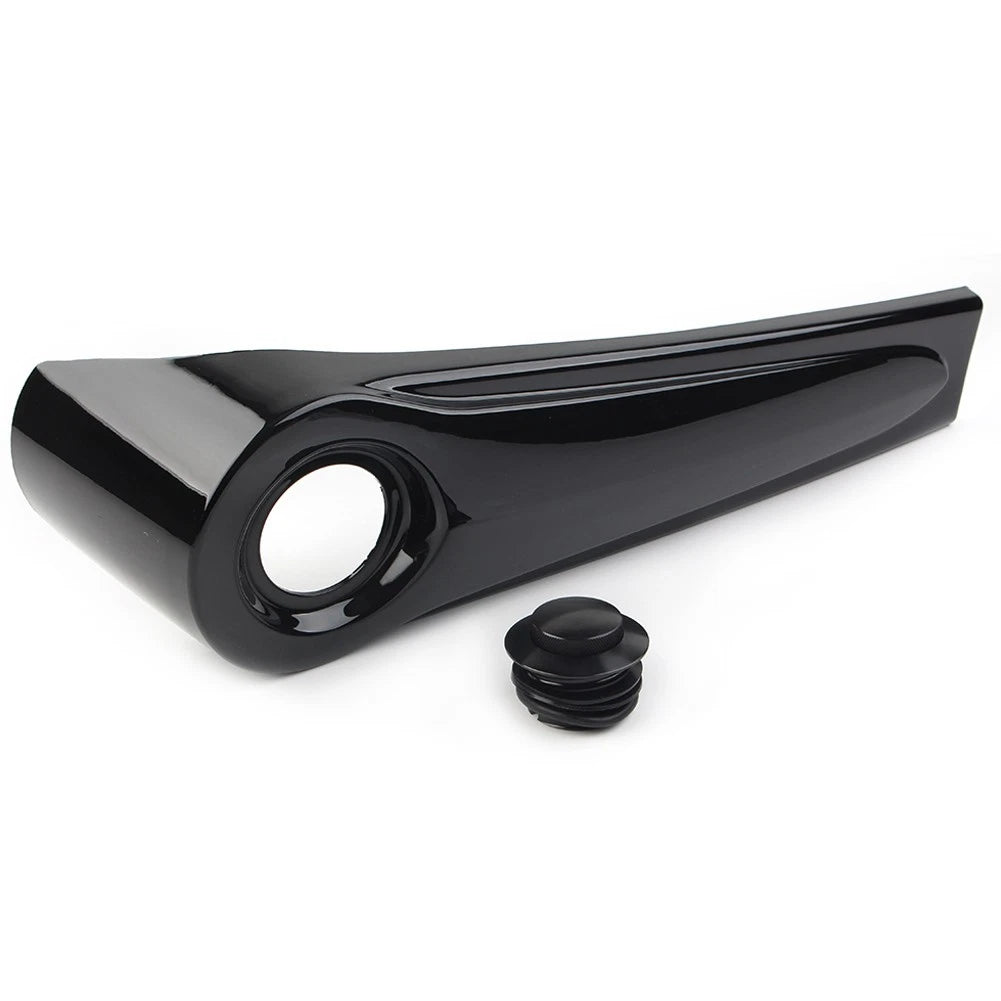 Dash Panel+Gas Tank Cap Cover For Harley Road Street Electra Glide FLHT FLHTCU