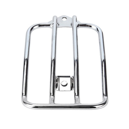 Chrome Rear Fender Solo Seat Luggage Rack For Harley Sportster XL 883 1200 48 72