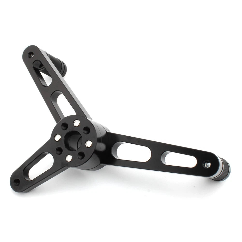 Front Foot Pegs Heel Toe Shifter Lever For Harley Sportster XL883 1200 Iron883 E