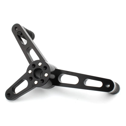 Front Foot Pegs Heel Toe Shifter Lever For Harley Sportster XL883 1200 Iron883 E