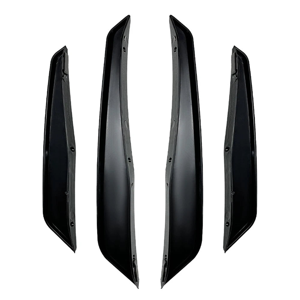 Carbon Fiber Look Front Bumper Splitter Side Skirt Fit For BMW M2 G87 2023-2024