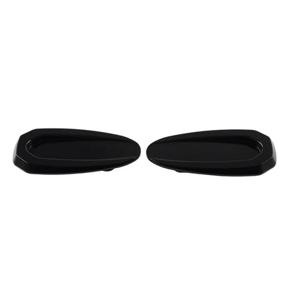 Pair Rearview Mirror Block Off Base Plates Cover For BMW S1000RR  2020-23 Black