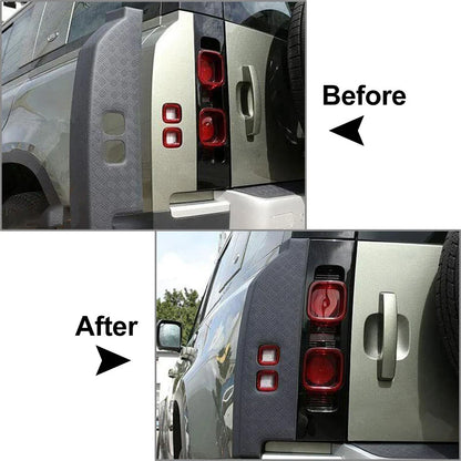 Rear Tail Light Indicator Cover Trim For Land Rover Defender 90 110 20-23 Gloss