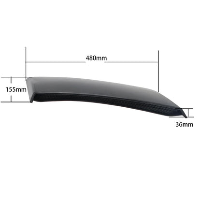 2PCS Black Quarter Panel Trim Side Scoops for 2015 2016-2019 Ford Mustang Roush