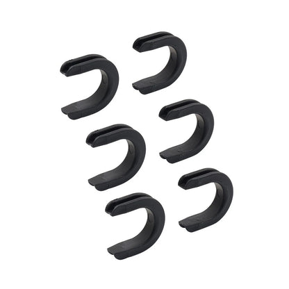 6x Luggage Rack Backrest Side Plate Mounting Bracket Grommet Bushing for Harley