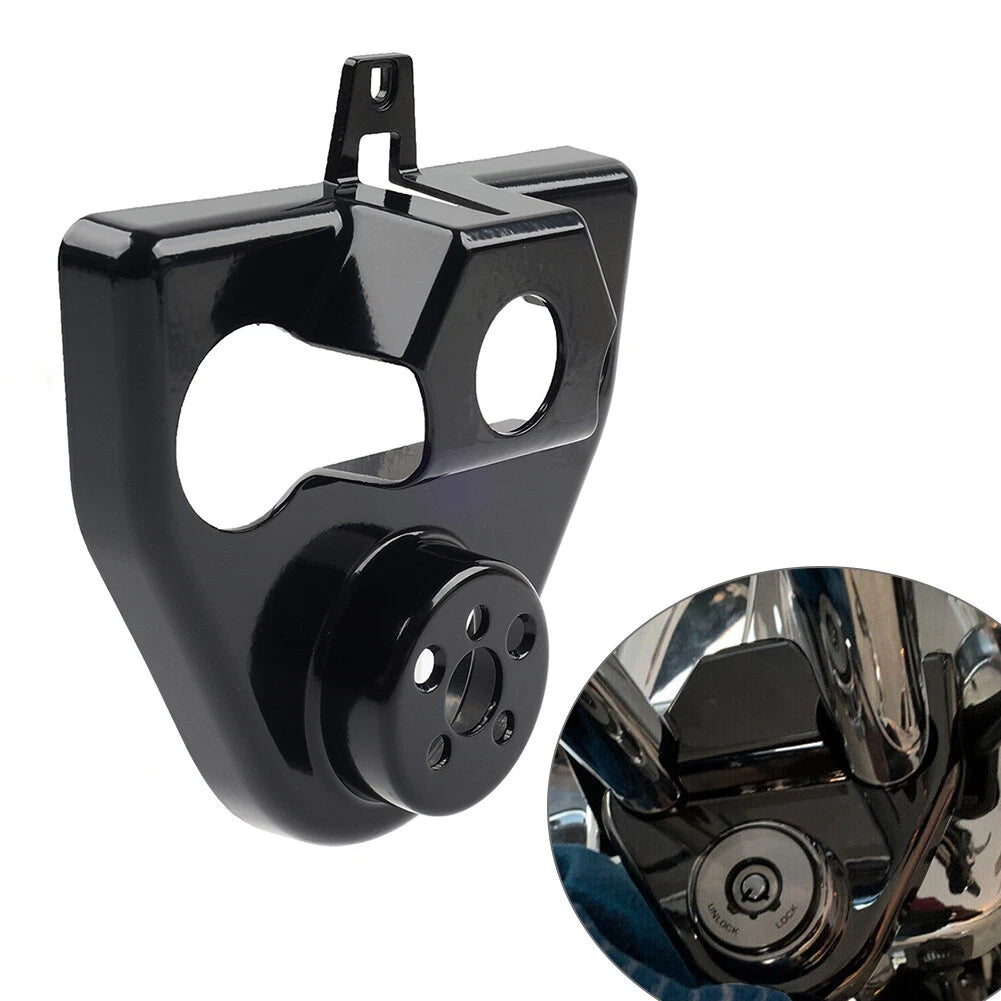 Handlebar Handle Bar Riser Cover Black For Harley Road King FLHR 2003-2013 USA