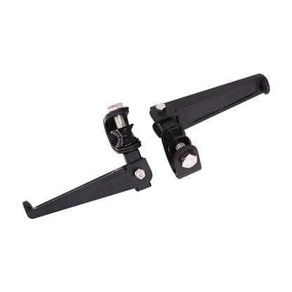 1"~ 1-1/4" 1.25" Engine Guard Crash Bar U-clamp Foot Pegs For Harley Motorcycle
