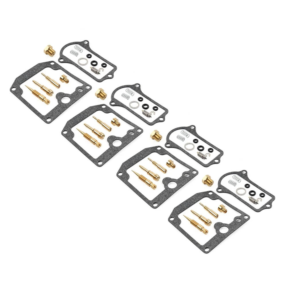 4pcs Carburetor Carb Repair Kit Rebuild Part Set Fit For Suzuki GS750 1977-79