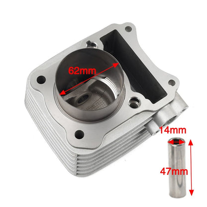 62MM Big Bore Cylinder Piston Kit 150CC For Suzuki GN125 EN125 GS125125 DR125