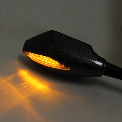 Integrated Turn Signal Mirrors For Honda CBR 600 F4i 929 954 RR F1 F2 Hurricane