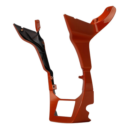 Side Fairing Spoilers Cover Fit For Harley Road Glide FLTR 17-Up Scorched Orange