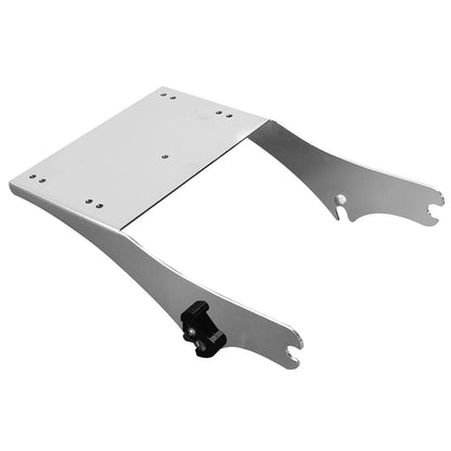 Chopped Trunk Pad Mount Rack Fit For Harley Touring Street Road Glide King 97-08