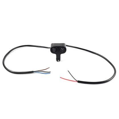 7/8" Motor ATV Dual Button On Off Switch Handlebar Headlight Fog Spot Light