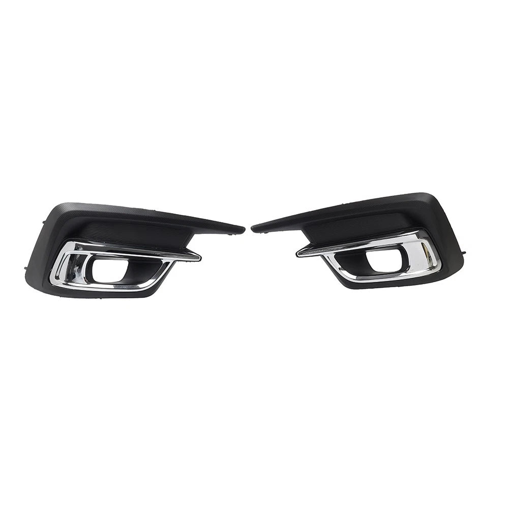 1 Pair Front Bumper Fog Light Bezel Cover For Subaru Legacy 2.5i 2018-2019