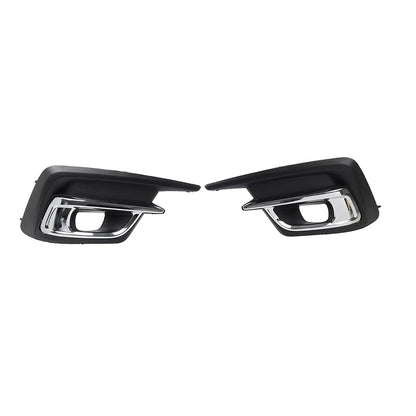 1 Pair Front Bumper Fog Light Bezel Cover For Subaru Legacy 2.5i 2018-2019
