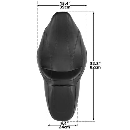 Driver Passenger Seat For Harley Davidson Touring Electra Street Glide 09-23 10