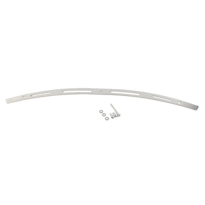 Chrome Slotted Batwing Windshield Mounding Trim For Harley Touring FLHT 14-19