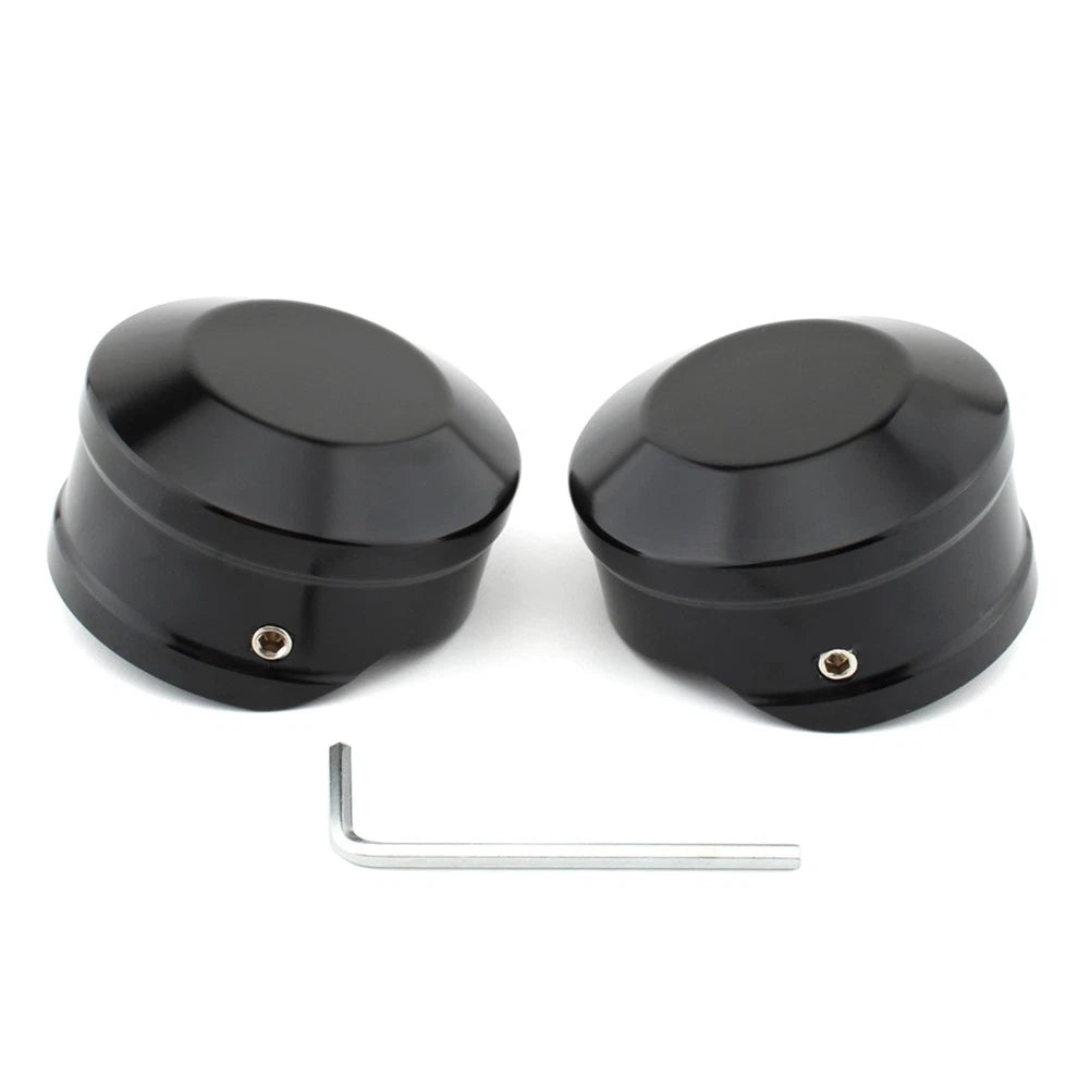 Black Upper Fork Stem Nut Cap For Harley Softail Breakout FXBR FXBRS 18-23 US