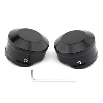 Black Upper Fork Stem Nut Cap For Harley Softail Breakout FXBR FXBRS 18-23 US