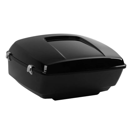 King Trunk Luggage Pad LED Tail Light Rack Mount For Harley Street Glide 2009-13