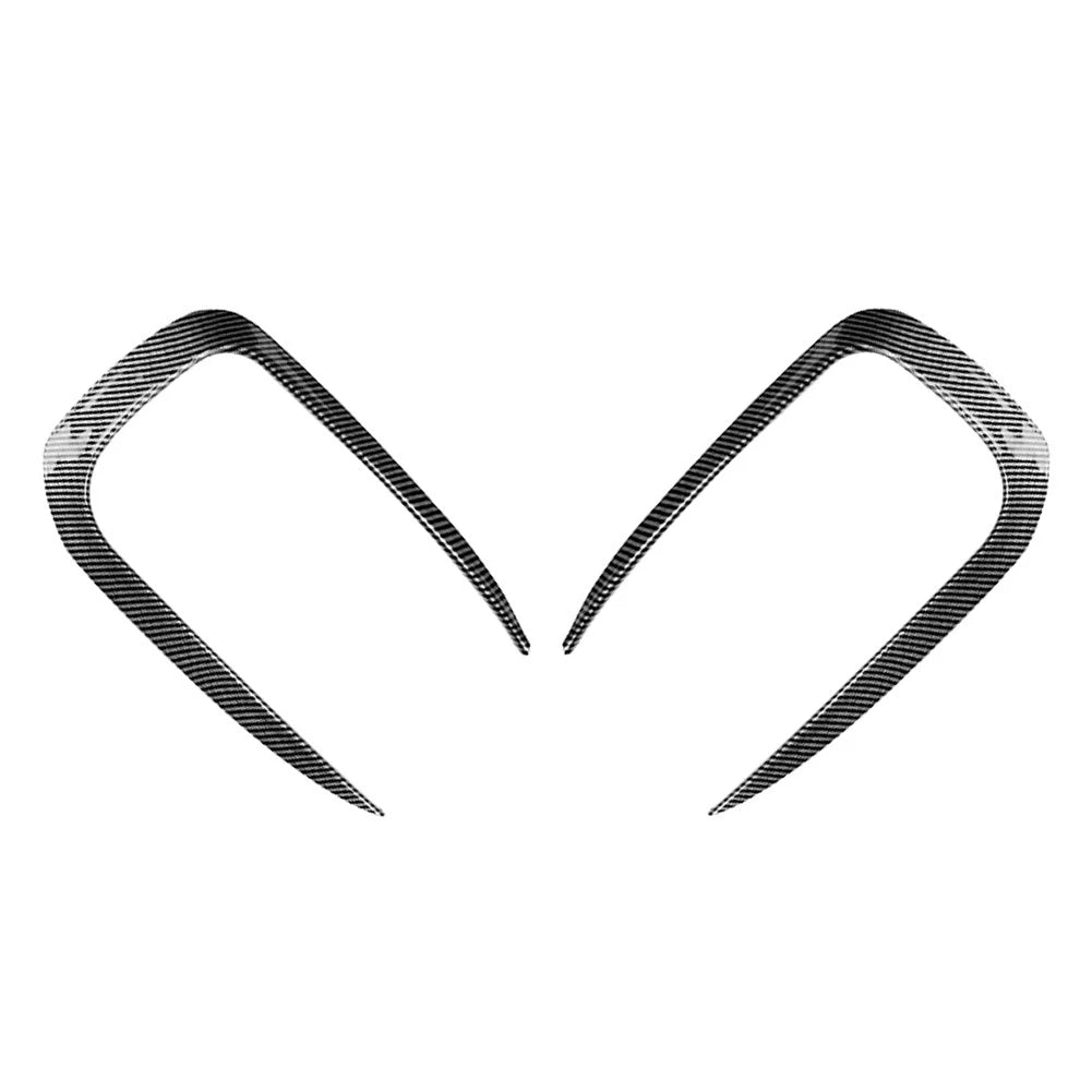 Front Bumper Side Fog Light Grille Canard Spoiler Splitter For BMW F20 F21 15-19