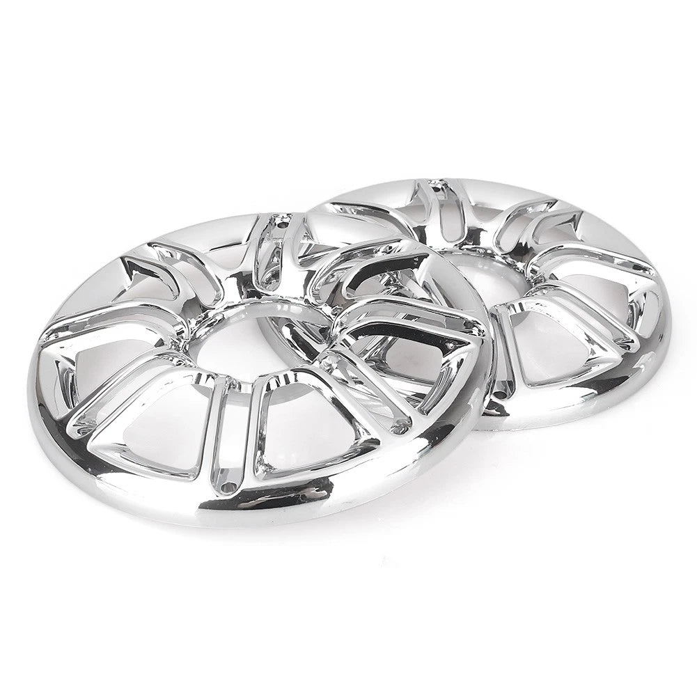 ABS Speaker Loudspeaker Plate Grille Cover for Harley Electra Glide Trike 96-13