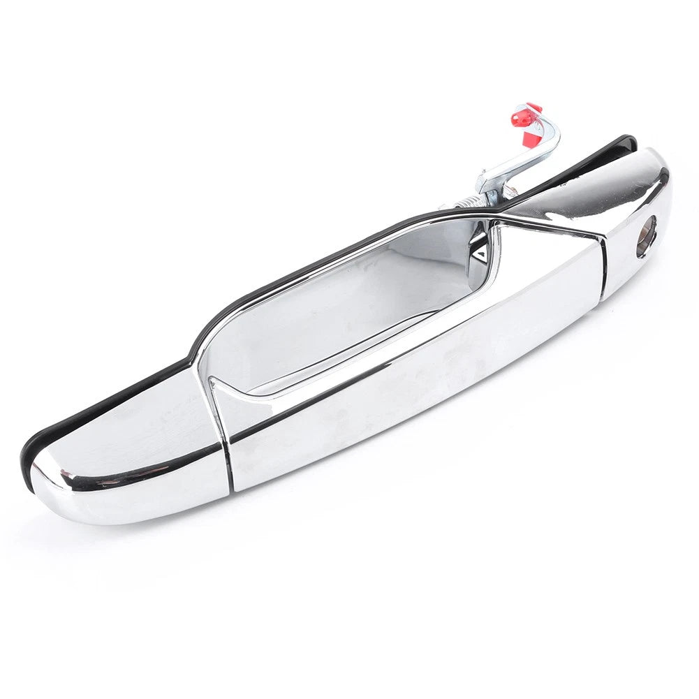Front Driver Exterior Door Handle Bar for Chevy GMC Silverado 2007-2013 Chrome