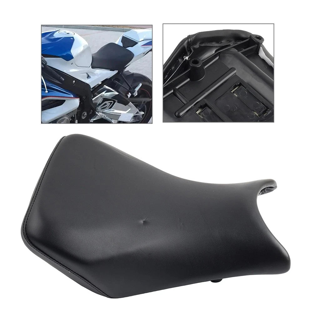 Black Front Rider Driver Seat Fit For BMW S1000RR 2012-2018 HP4 2012-2014