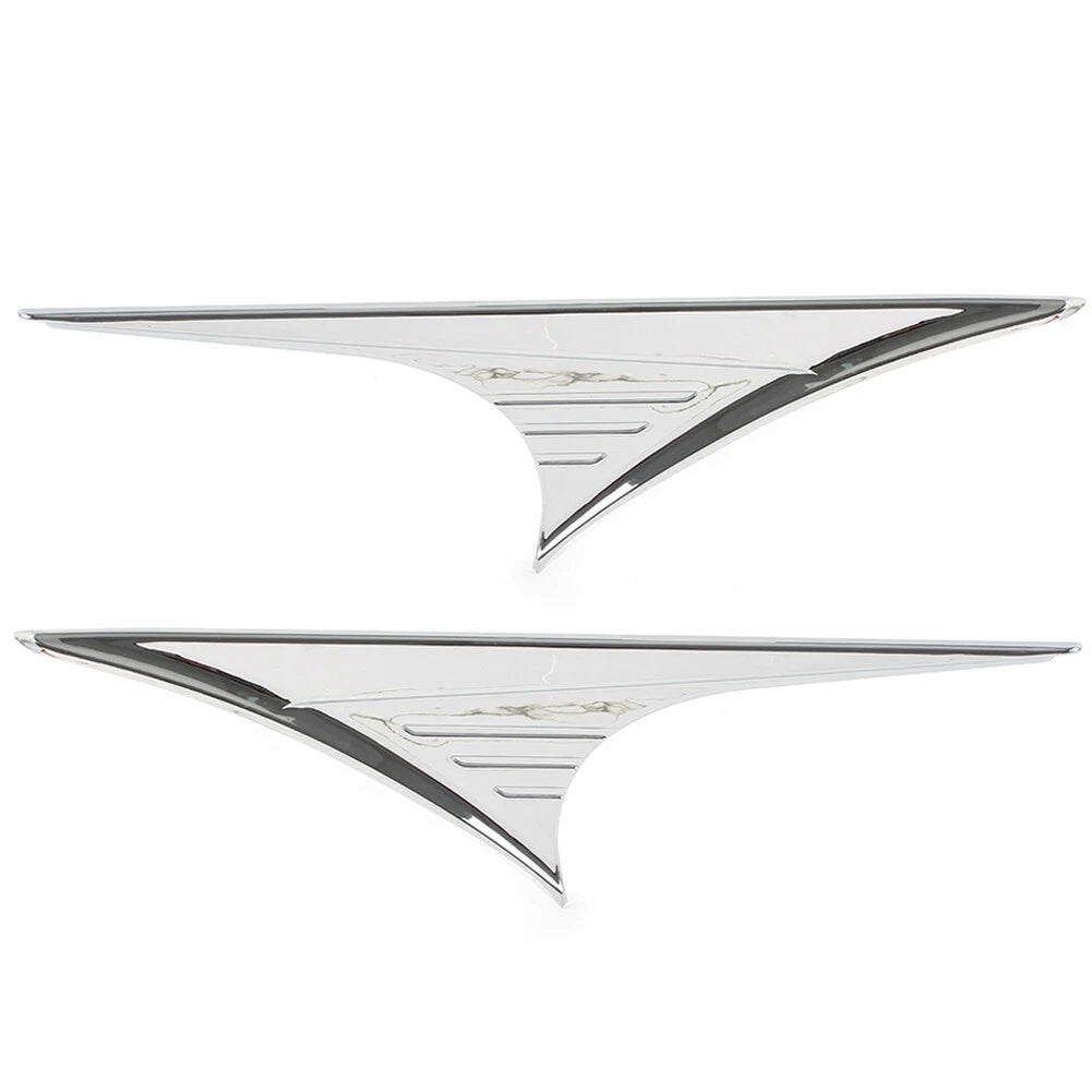 For Harley Tri Glide Ultra FLHTCUTG Trike FLHXXX Rear Trunk Side Accents Trim 2x