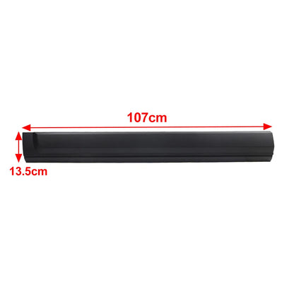 Door Body Left Side Molding Trim Inlaid Strip Black Front For Land Rover LR3 LR4