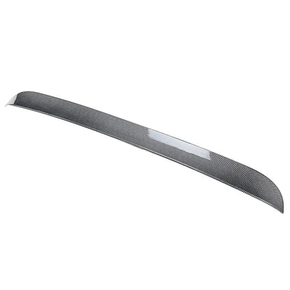 Rear Roof Spoiler Wing Trunk Upper Lip For Benz C Class W205 15-21 Carbon Black