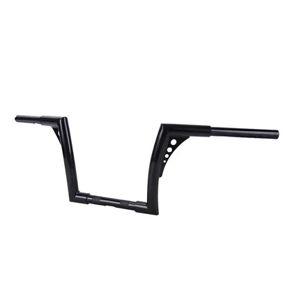 10" Rise 1 1/4" Handlebar Ape Hanger Bar For Harley Touring Softail Sportster XL