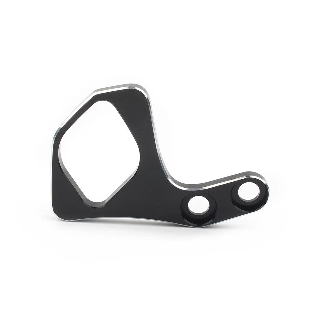 1PC For Scrambler CNC Motorcycle Ignition Key Relocation Bracket Black and White