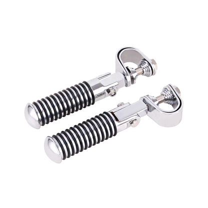 Motorcycle Foot Pegs 1"~1-1/4" Highway For Harley Touring Engine Guard Crash Bar
