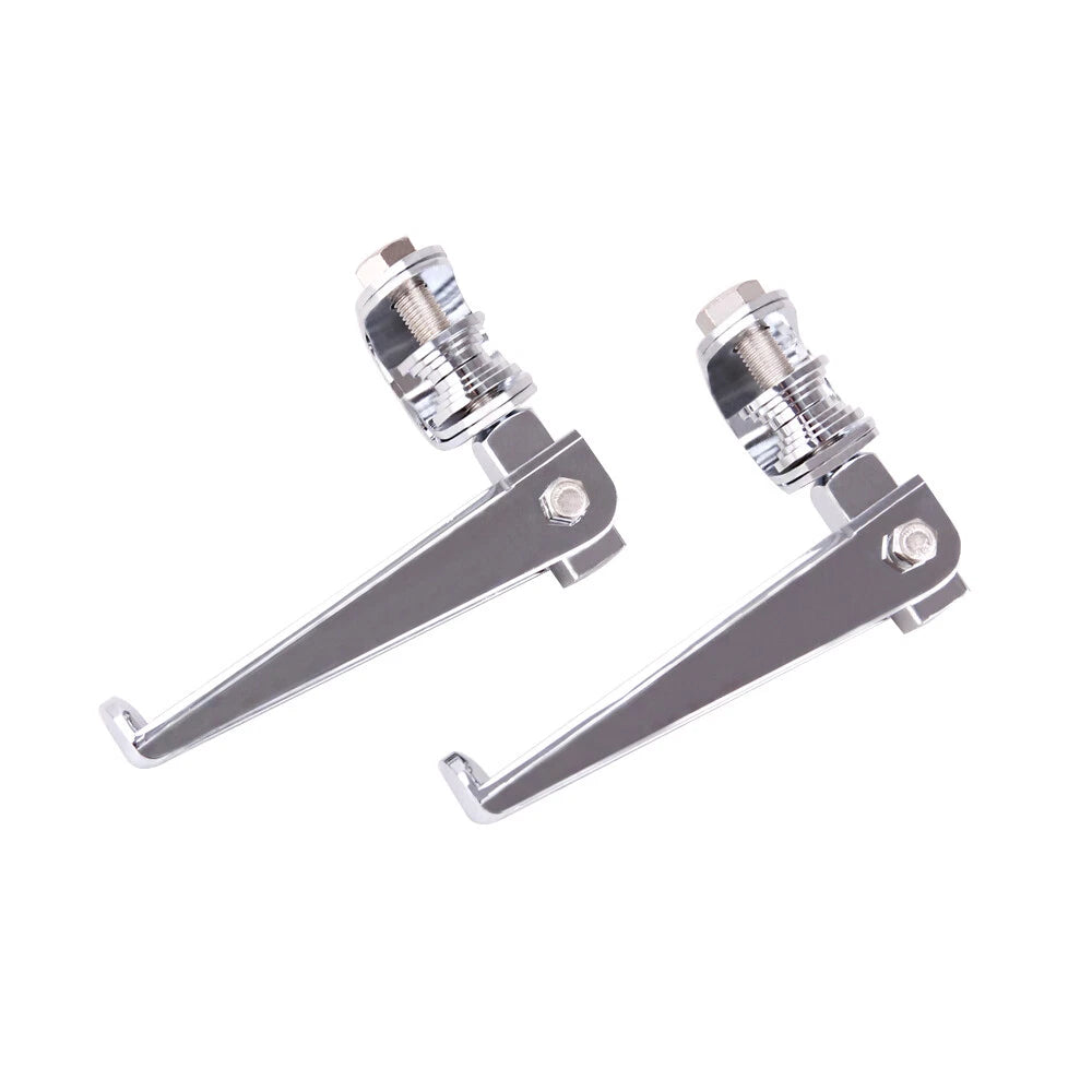 Motorcycle Highway 1"-1-1/4" Engine Crash Bar Foot Pegs For Harley Road King
