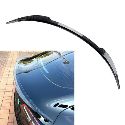 1 pcs Rear Spoiler Trunk Wings Carbon Fiber Fit For Tesla Model 3 2017-2021