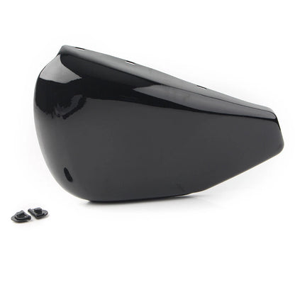Left Battery Side Cover Black For Harley Sportster 883 1200 XL883 2004-2013 USA