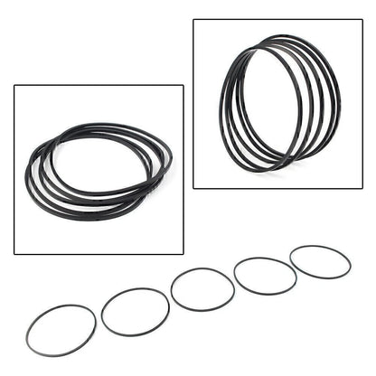 US 5PC Rubber Clutch Seal Rubber Gasket Cover Ring For Harley Sportster 883 1200
