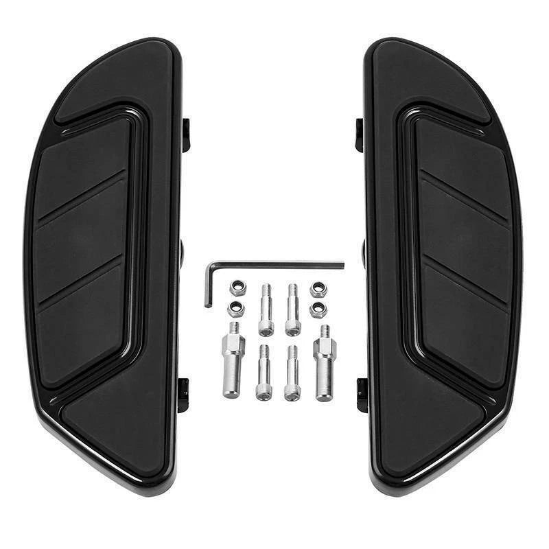 Rider & Driver Passenger Floorboard Fit For Harley Touring Electra Glide 1986-Up