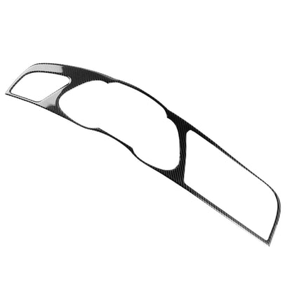 LHD Carbon Fiber Look Console Instrument Panel Cover Trim For Audi A4 B8 RS4 S4